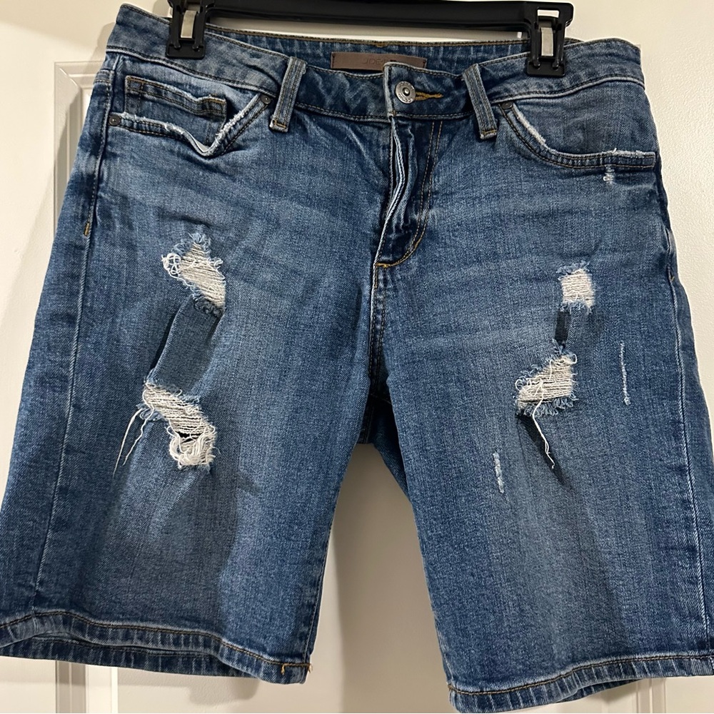 Joe’s Brand Jeans Bermuda Jean Shorts Size 28 Denim Shorts